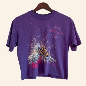 Vintage 1991 Whitewater Graphic T-Shirt Made in USA